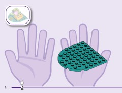 LEGO 11205 instructions page 8 – build guide