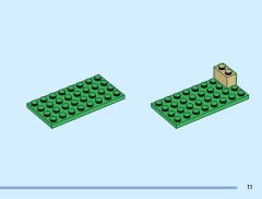 LEGO 11206 instructions page 11 – build guide