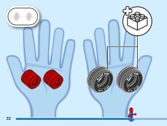 LEGO 11206 instructions page 32 – build guide