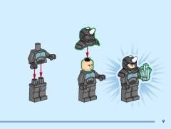 LEGO 11206 instructions page 9 – build guide