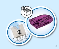 LEGO 11207 instructions page 3 – build guide