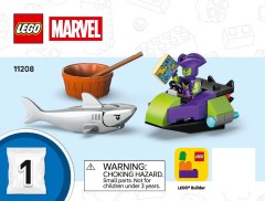 LEGO 11208 instructions page 1 – build guide