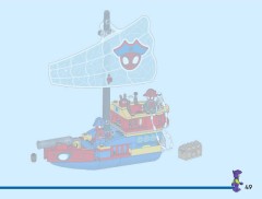 LEGO 11208 instructions page 49 – build guide