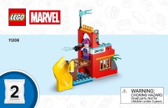 LEGO 11208 instructions page 1 – build guide