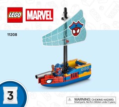 LEGO 11208 instructions page 1 – build guide