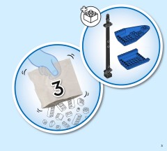 LEGO 11208 instructions page 3 – build guide