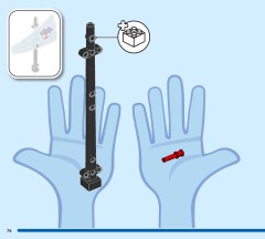 LEGO 11208 instructions page 76 – build guide