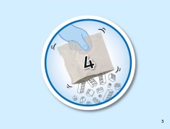 LEGO 11208 instructions page 3 – build guide