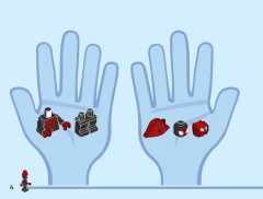 LEGO 11208 instructions page 4 – build guide