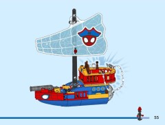 LEGO 11208 instructions page 55 – build guide