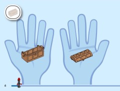 LEGO 11208 instructions page 6 – build guide