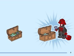 LEGO 11208 instructions page 9 – build guide