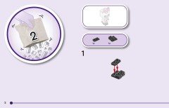 LEGO 11215 instructions page 2 – build guide