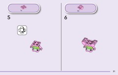 LEGO 11215 instructions page 21 – build guide