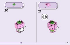 LEGO 11215 instructions page 31 – build guide