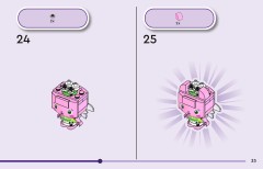 LEGO 11215 instructions page 33 – build guide
