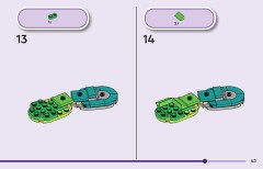 LEGO 11215 instructions page 43 – build guide