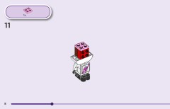 LEGO 11215 instructions page 8 – build guide