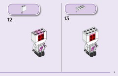 LEGO 11215 instructions page 9 – build guide