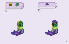 LEGO 11215 instructions page 11 – build guide