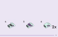 LEGO 11215 instructions page 13 – build guide