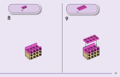 LEGO 11215 instructions page 21 – build guide
