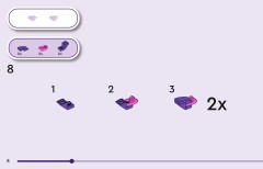 LEGO 11215 instructions page 8 – build guide
