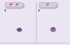 LEGO 11215 instructions page 3 – build guide