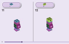 LEGO 11215 instructions page 8 – build guide