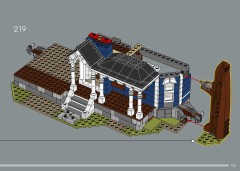 LEGO 11370 instructions page 135 – build guide