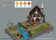 LEGO 11372 instructions page 121 – build guide