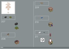 LEGO 11372 instructions page 126 – build guide