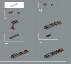 LEGO 11373 instructions page 45 – build guide