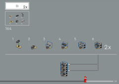LEGO 11375 instructions page 129 – build guide