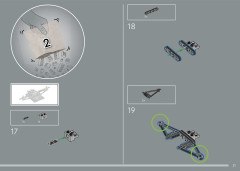 LEGO 11375 instructions page 21 – build guide
