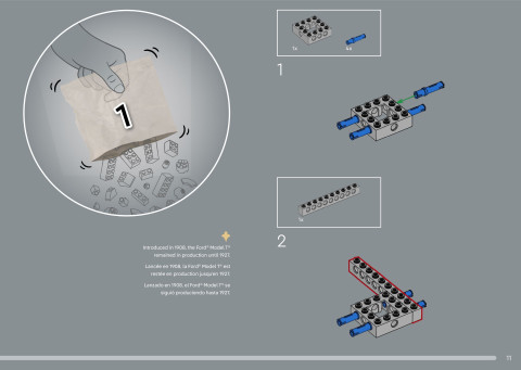 LEGO 11376 instructions page 11 – build guide
