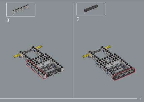LEGO 11376 instructions page 15 – build guide