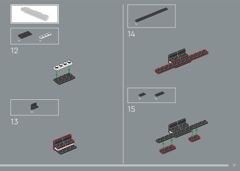LEGO 11376 instructions page 17 – build guide