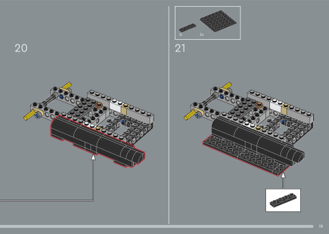 LEGO 11376 instructions page 19 – build guide