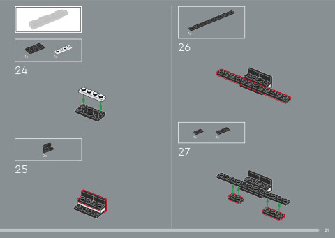 LEGO 11376 instructions page 21 – build guide