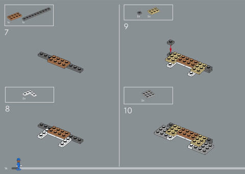LEGO 11378 instructions page 14 – build guide