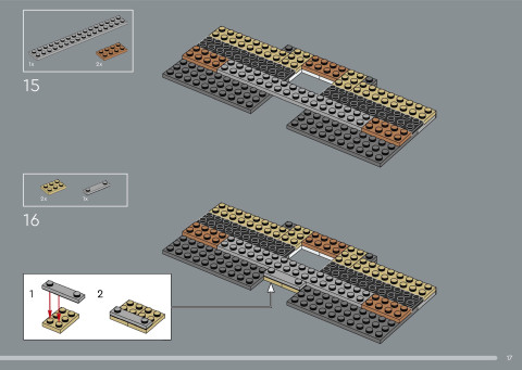LEGO 11378 instructions page 17 – build guide