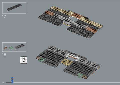 LEGO 11378 instructions page 18 – build guide