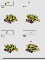 LEGO 11384 instructions page 214 – build guide
