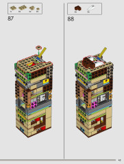 LEGO 11384 instructions page 43 – build guide