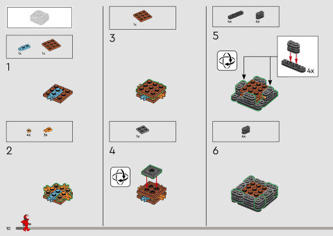 LEGO 11389 instructions page 10 – build guide