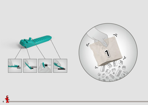 LEGO 11389 instructions page 8 – build guide