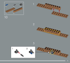 LEGO 11503 instructions page 21 – build guide