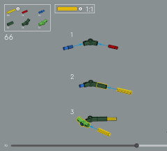 LEGO 11503 instructions page 70 – build guide