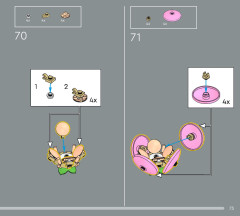 LEGO 11503 instructions page 73 – build guide